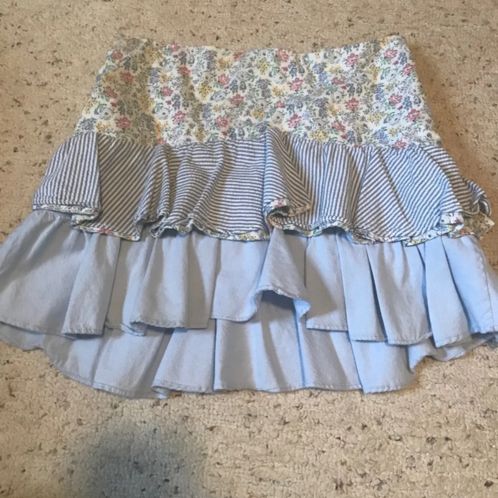 Ralph Lauren Girls Floral Skirt